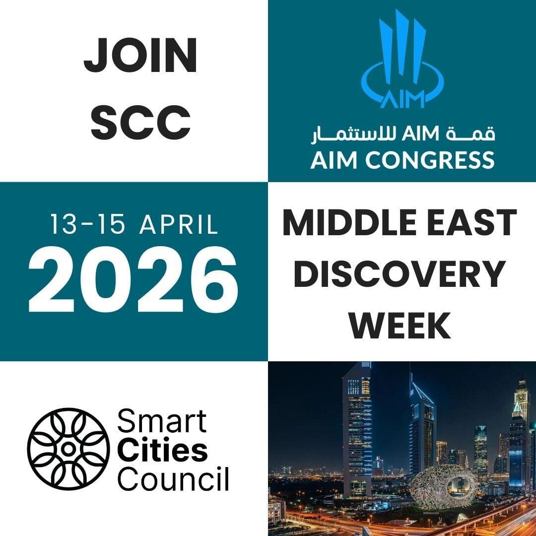 Smart Cities Council Introduces Middle East Discovery Week at AIM Congress 2026